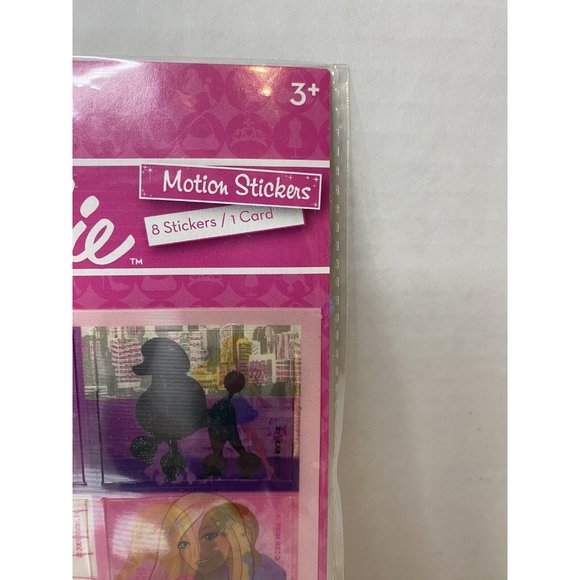 Sandylion Barbie Motion 8 Stickers & 1 Card (Pack of 2) - Picture 3 of 5